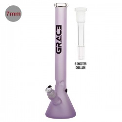 Grace Glass 7 mm Beaker 6-Arm 29.2-18.8 Purple Pearl 