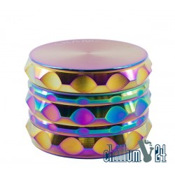 Champ High Big Shot Metallgrinder 4-Parts Rainbow 60 mm