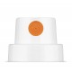 Molotow SilentFat Cap White/Orange
