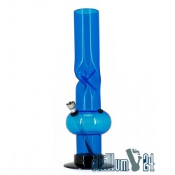 Acryl Bong Bubble Ice Twist 31 cm Blue