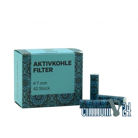 420z Aktivkohlefilter 7 mm Ocean Breeze 42 Stk.