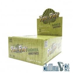 Pay Pay 50 King Size Slim Paper + 50 Tips