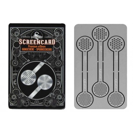 Scorpio Screencards Premium Edelstahl Hängesiebe