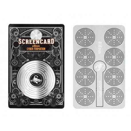 Scorpio Screencards Premium Edelstahl Siebe