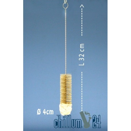 Reinigungsbürste mit Wollschopf Länge 32 cm 