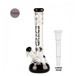 Grace Glass Pearl Beaker 7mm Black 29.2/18.8