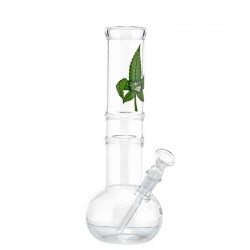 CannaHeroes Glasbong 14.5 Angry Leaf 29 cm