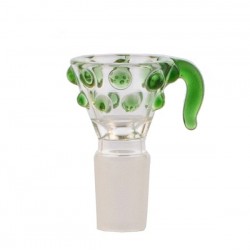 Amsterdam Siebkopf 18.8er Schliff mit Henkel Green Drop