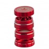 Grace Glass Amsterdam Grinder 4-Part 40 mm Red