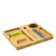 G-Rollz Premium Bamboo Tray Box 25 x 22 cm