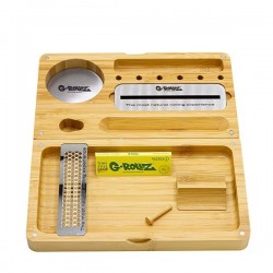 G-Rollz Premium Bamboo Tray Box 25 x 22 cm
