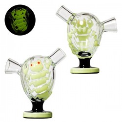 Grace Glass Mini Bubbler Desert Storm Glow Scorpio