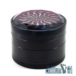 Champ High Stone Effect Metallgrinder 4-Parts Purple 63 mm