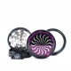 Champ High Stone Effect Metallgrinder 4-Parts Purple 63 mm