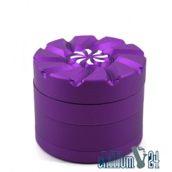 ZORR Alu 4-tlg. Siebgrinder Purple 50 mm