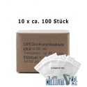 Box 10x Baggies Blanko 40x40x0,05 mm ca. 100 Stück