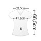 RAW Authentic Edition Grey Logo Girl V-Neck inkl. Paper u. Tips