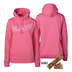 RAW Hoodie Logo Candy Pink Girls