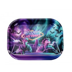 Metall Rolling Tray Bat Country 18 x14 cm