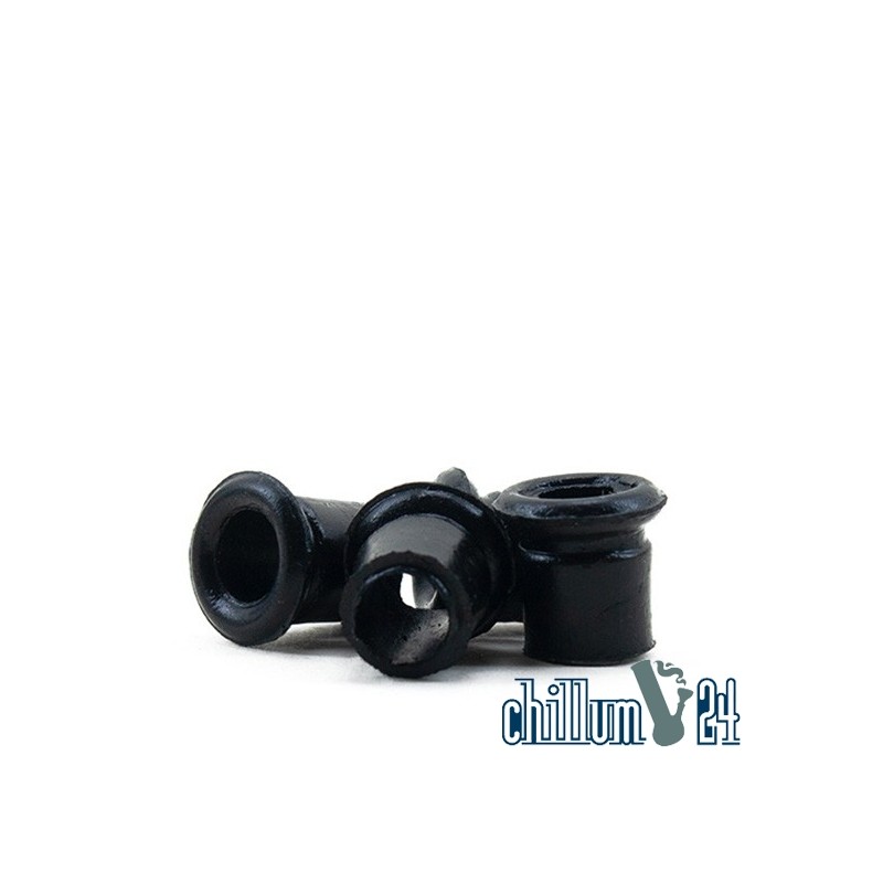 Dichtungsgummi Alu-Chillum Trichterform Black