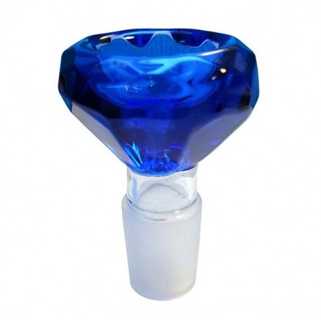 Glas Siebkopf Diamond 18.8 Blue