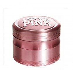 LOVE PINK Metall Grinder von Heisenberg 4-tlg 62 mm
