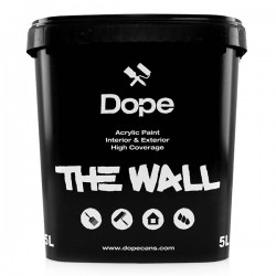 DOPE Cans The Wall Wandfarbe 5 L Black