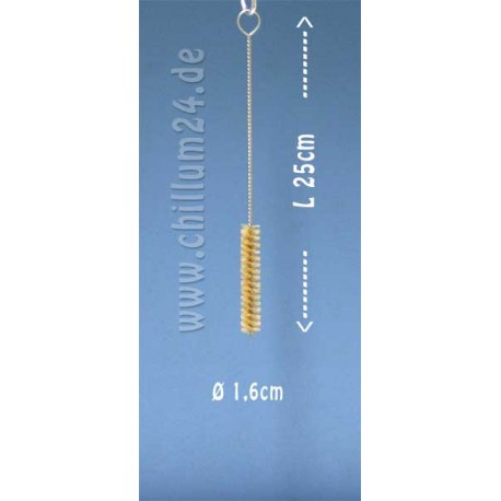 Reinigungsbürste klein & robust Naturfaser L25cm