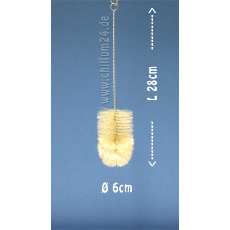 Reinigungsbürste mit Wollschopf Länge 26cm