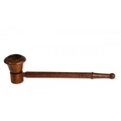 Holzpfeife Shroom Slim gesteckt Länge ca. 14 cm