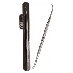 'Oil Black Leaf' Edelstahl-Werkzeug Sharp