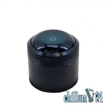 Black Leaf Grinder Mandala 50 mm Black