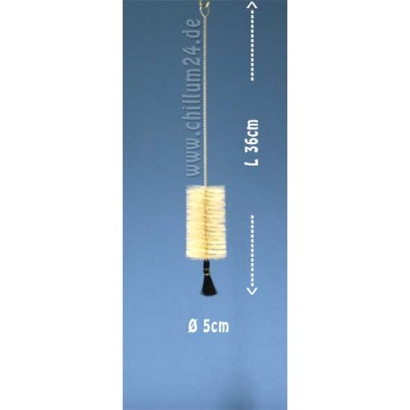 Flaschenbürste für 0,5L mit Kopfbündel L 38cm