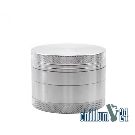 Aluminium Grinder 4-teilig Silver 64 mm
