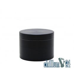 Aluminium Grinder 4-teilig Black 53 mm