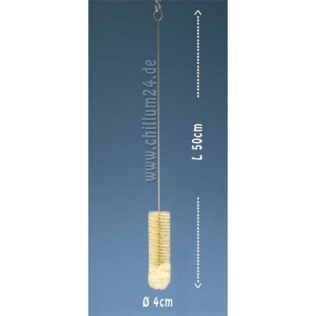 Reinigungsbürste mit Wollschopf 50cm