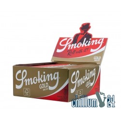 Box 50x Smoking Gold King Size Slim 33 Blatt