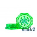 Acryl Magnet Grinder Leaf 2-teilig Green 50 mm