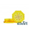 Acryl Magnet Grinder Leaf 2-teilig Yellow 50 mm