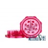 Acryl Magnet Grinder Leaf 2-teilig Red 50 mm