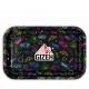 Metall Rolling Tray Gizeh Medium 27,5 x 17,5 cm Comic Black