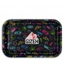 Metall Rolling Tray Gizeh Medium 27,5 x 17,5 cm Comic Black