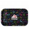 Metall Rolling Tray Gizeh Medium 27,5 x 17,5 cm Comic Black