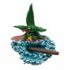 CannaBuds Leaf Surfer Dude Ashtray 15 x 14 cm