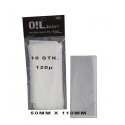 Oil Black Leaf Rosin Bag Filters 50x110 mm 120µ 10er Pack