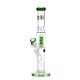 Grace Glass Green Cane 5 mm Spiral Perc 39 cm