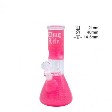 Thug Life Bubbler 14.5 Pink 21 cm