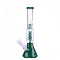 Amsterdam Beaker Spiral-Perc ICE Green