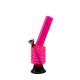 Acryl Mini Bong Bubble Knick Pink 16,5 cm