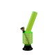 Acryl Mini Bong Bubble Knick Green 16,5 cm
